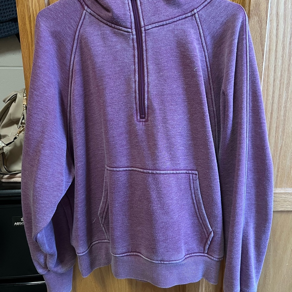 Grace & Lace Lavender Zip-Up Jacket